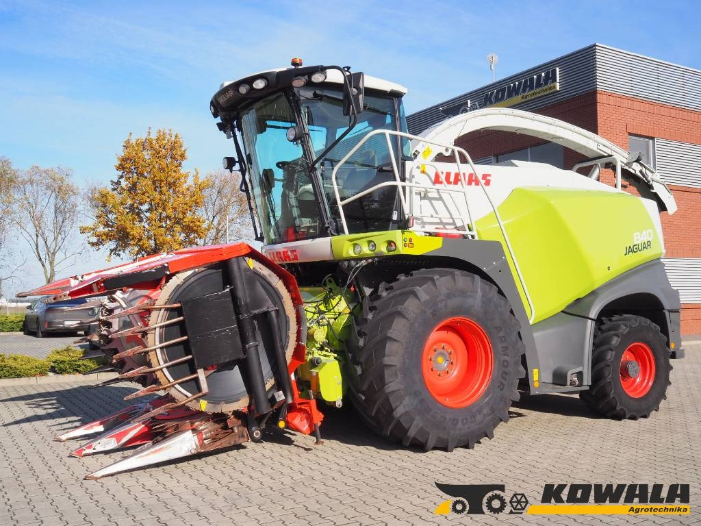 Claas Jaguar 840 4x4 + Kemper 445 - Ensileuse: photos 1 Claas Jaguar 840 4x4 + Kemper 445 - Ensileuse: photos 1