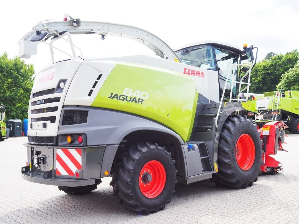 Claas Jaguar 840 + Kemper 345 Plus - Ensileuse: photos 3 Claas Jaguar 840 + Kemper 345 Plus - Ensileuse: photos 3