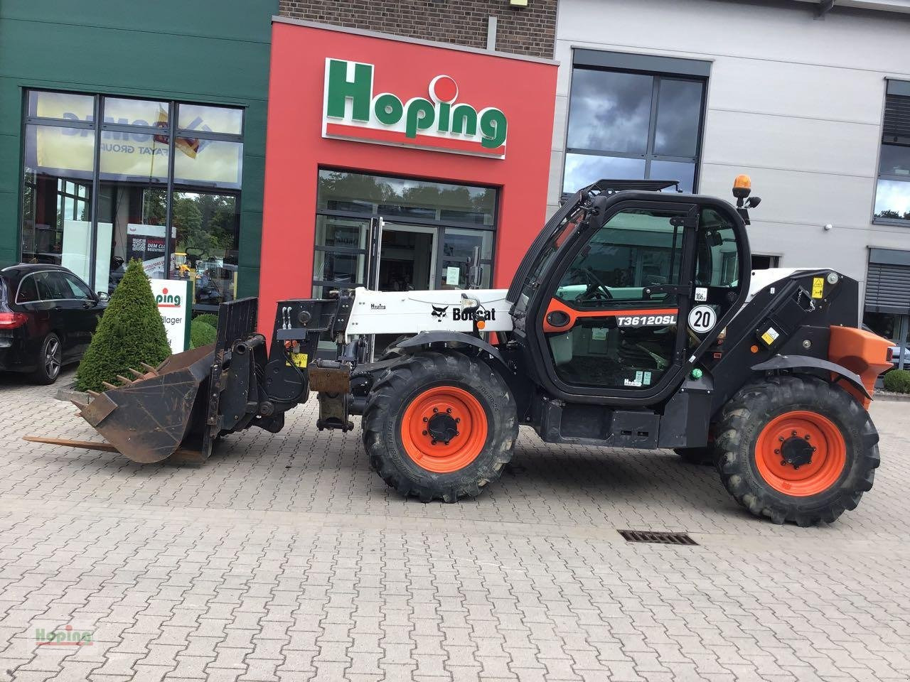 Bobcat T36120SL - Chariot télescopique: photos 1 Bobcat T36120SL - Chariot télescopique: photos 1
