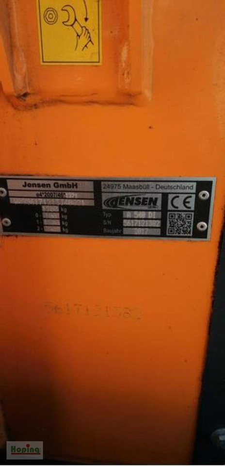 Jensen A 540 DI - Broyeur de végétaux: photos 3 Jensen A 540 DI - Broyeur de végétaux: photos 3