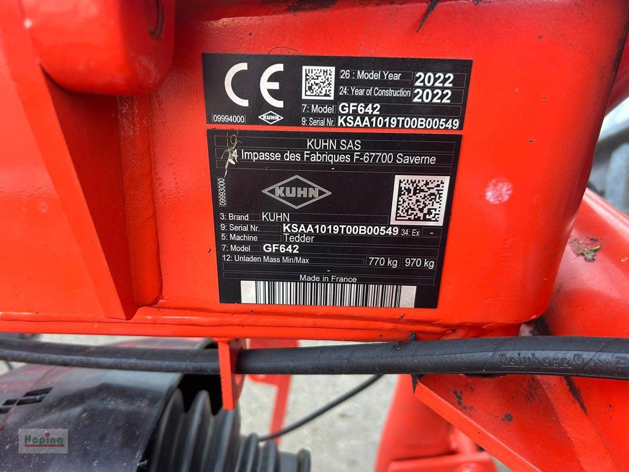 Kuhn GF642 - Faneuse: photos 4 Kuhn GF642 - Faneuse: photos 4