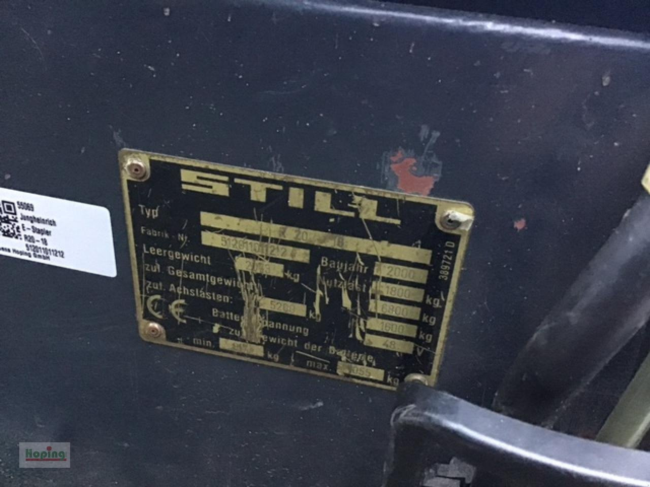 Chariot élévateur électrique Still R20-18: photos 7 Chariot élévateur électrique Still R20-18: photos 7