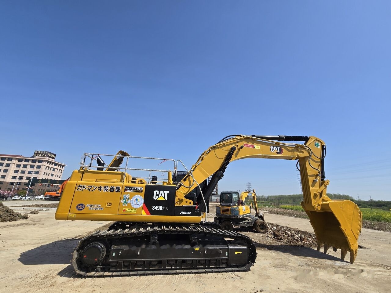Caterpillar 349D2L - Pelle sur chenille: photos 4 Caterpillar 349D2L - Pelle sur chenille: photos 4