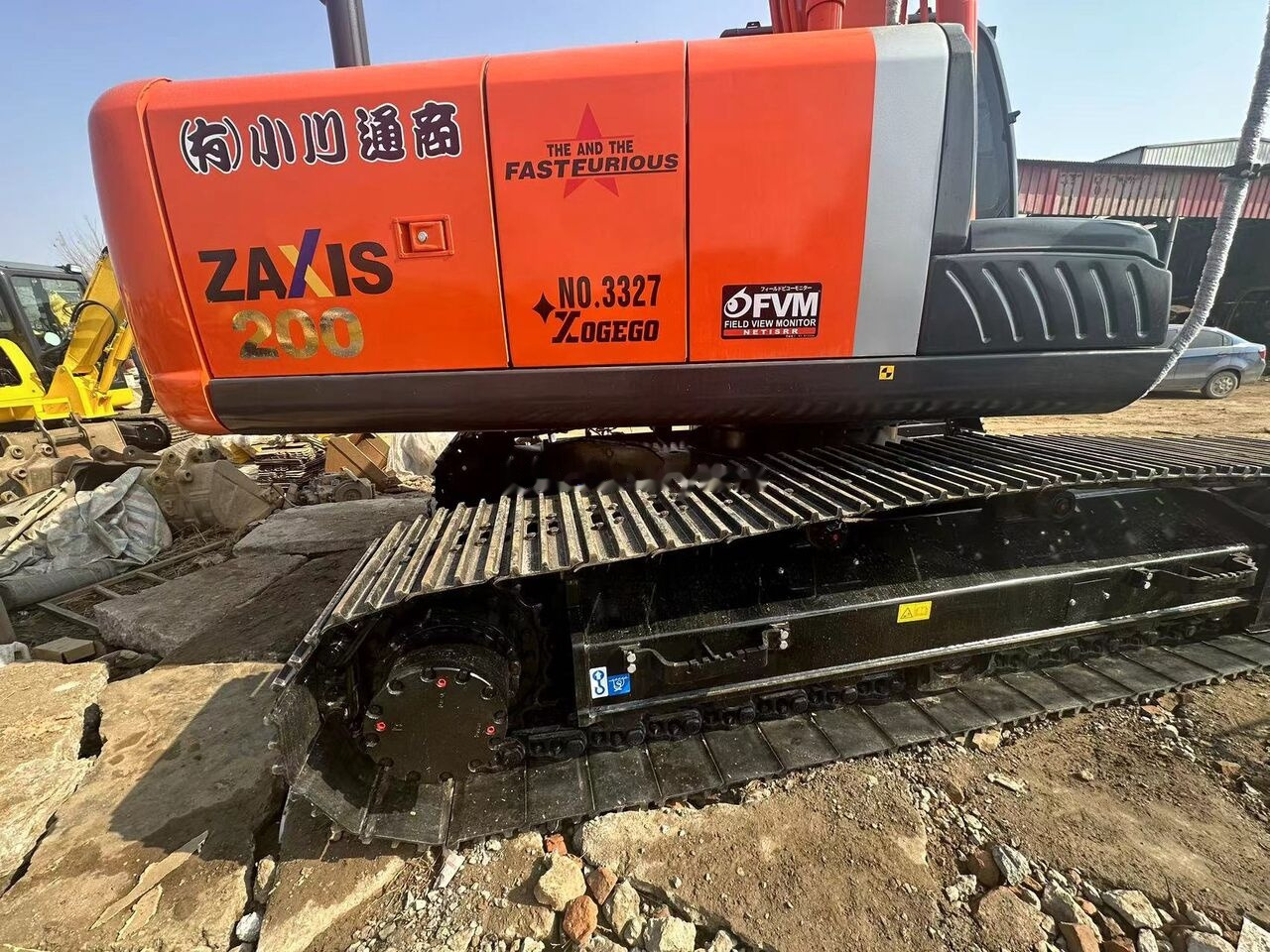 Hitachi ZX200 - Pelle sur chenille: photos 5 Hitachi ZX200 - Pelle sur chenille: photos 5
