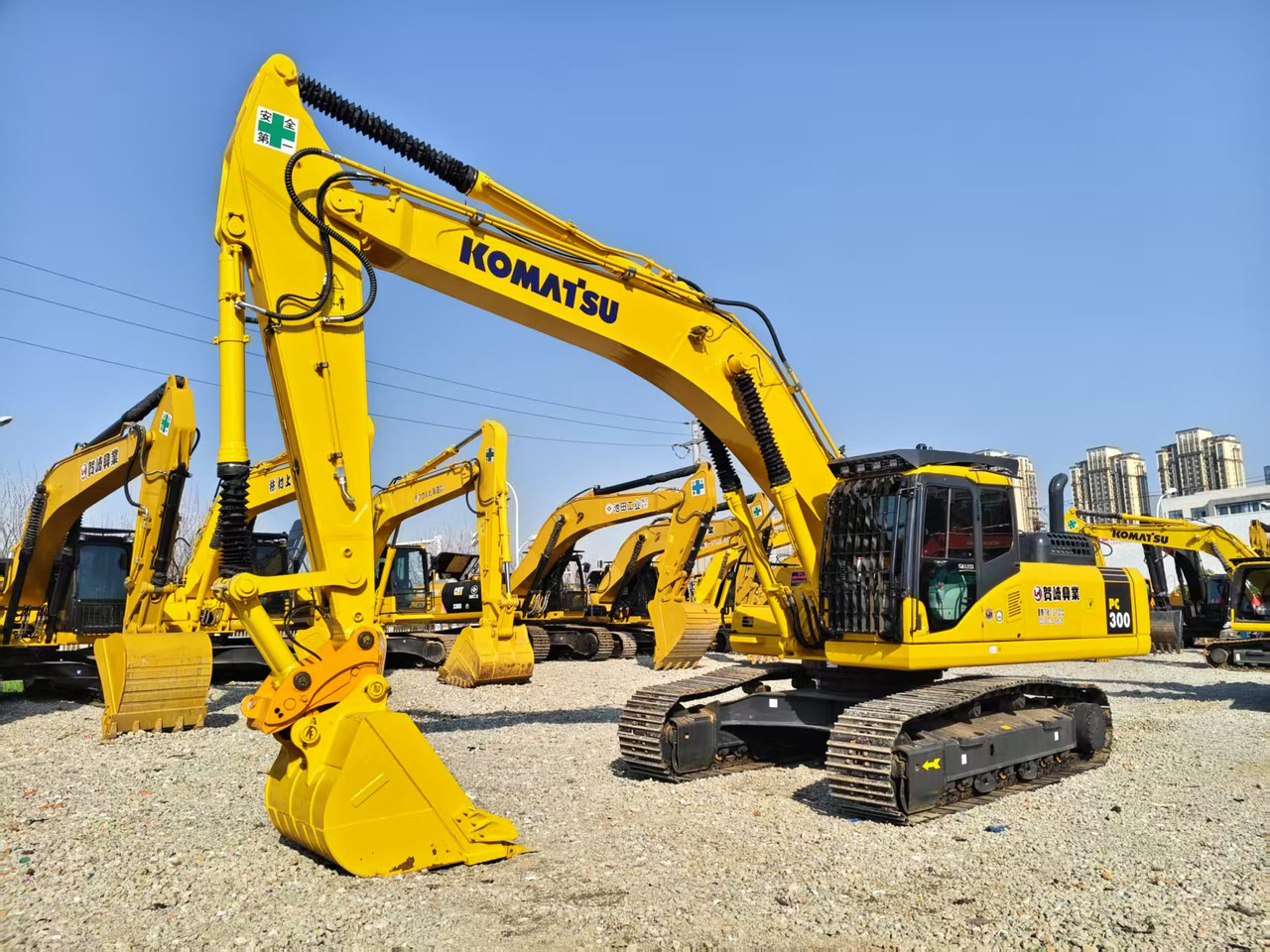 Pelle sur chenille Komatsu PC300-7: photos 7