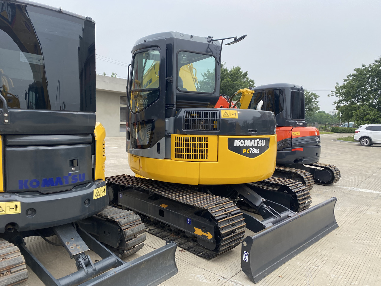 Mini pelle Komatsu PC78US: photos 7