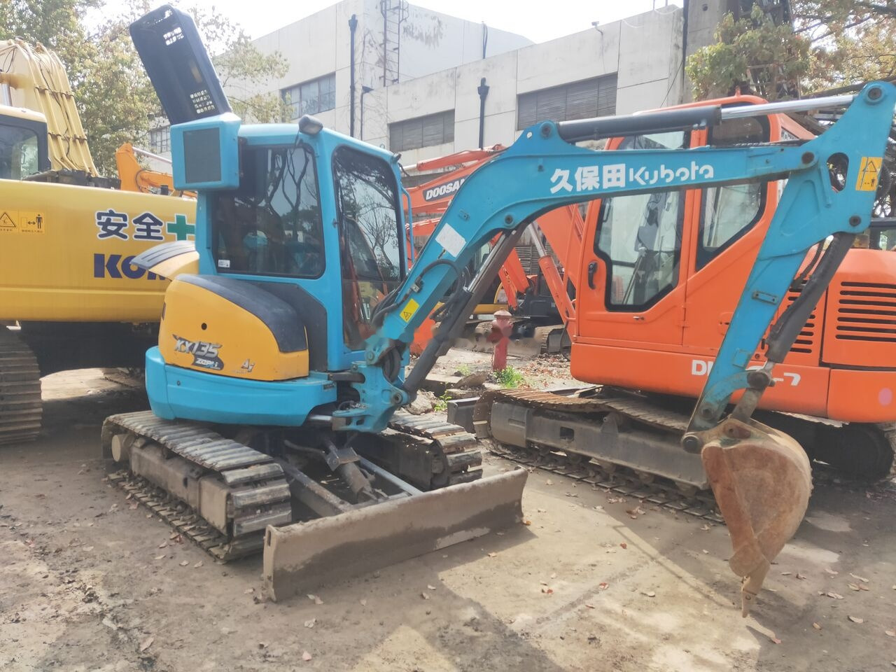 Mini pelle Kubota KX135: photos 7 Mini pelle Kubota KX135: photos 7