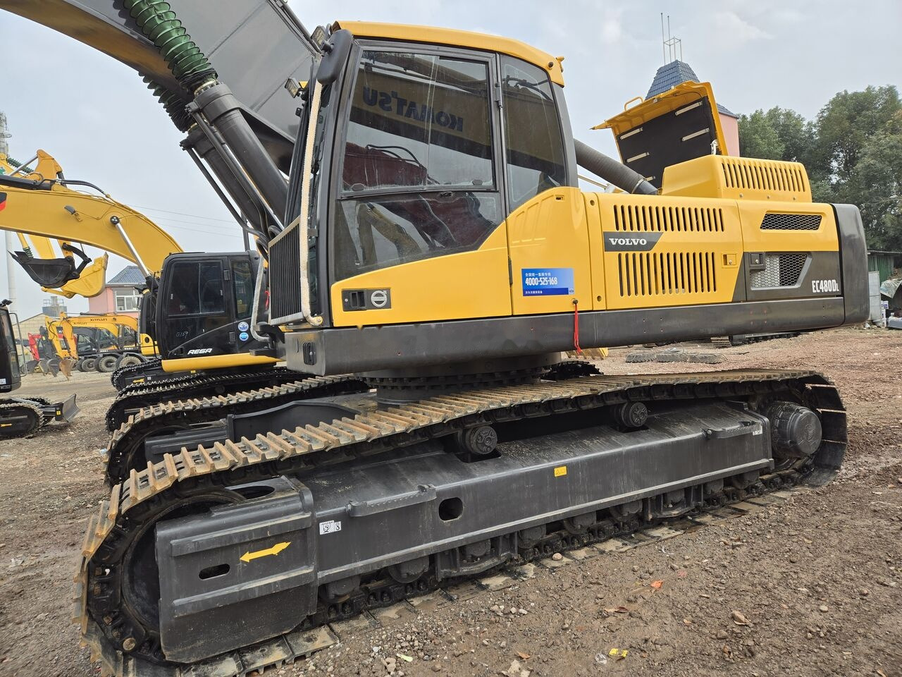 Volvo EC480D - Pelle sur chenille: photos 3 Volvo EC480D - Pelle sur chenille: photos 3