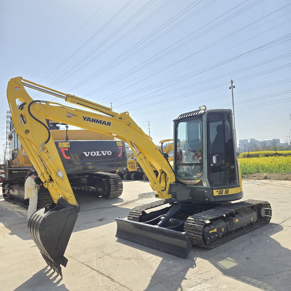 YANMAR Vio55 - Mini pelle: photos 4 YANMAR Vio55 - Mini pelle: photos 4