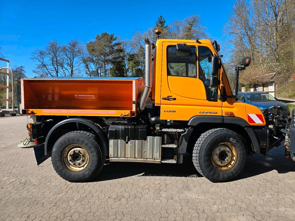 Unimog 218 U218 Mercedes-Benz 405 Schmidt Schneepflug Gmeiner Salzstreuer Yedi Winterdienst - Engin de déneigement: photos 2 Unimog 218 U218 Mercedes-Benz 405 Schmidt Schneepflug Gmeiner Salzstreuer Yedi Winterdienst - Engin de déneigement: photos 2