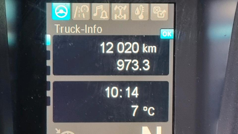 Camion benne, Véhicule de voirie/ Spécial Unimog 318 EAS 662 Std. 12020km Mercedes Benz U318 Kipper U 405 323 423 430 530 427: photos 17