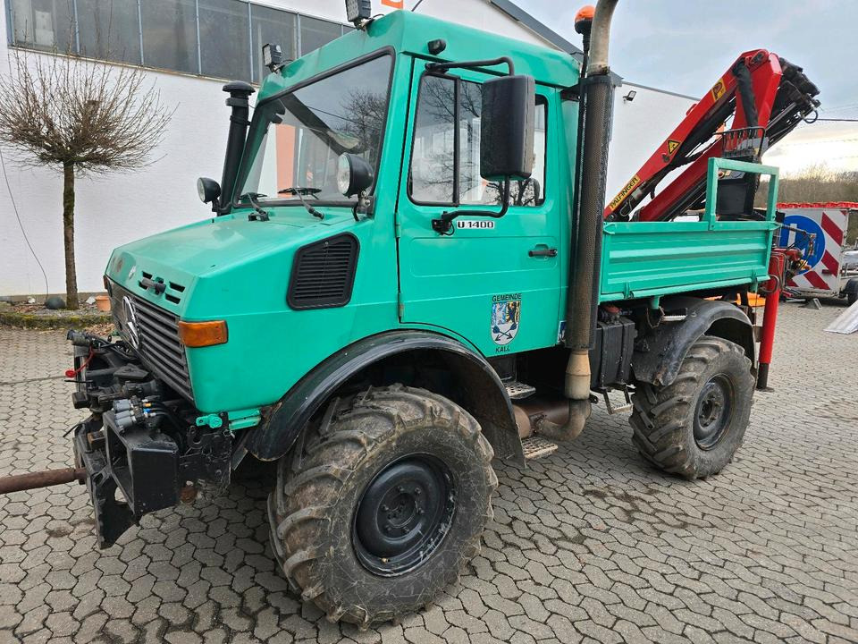 Unimog U1400 Agrar bj. 2000 424 427 Mercedes-Benz 1400 1600 1200 1000 Palfinger Kran - Véhicule de voirie/ Spécial: photos 3 Unimog U1400 Agrar bj. 2000 424 427 Mercedes-Benz 1400 1600 1200 1000 Palfinger Kran - Véhicule de voirie/ Spécial: photos 3