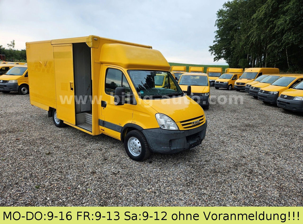 Iveco Daily 1.Hand*EU4* Regale Integralkoffer DHL POST - Camion magasin: photos 1 Iveco Daily 1.Hand*EU4* Regale Integralkoffer DHL POST - Camion magasin: photos 1