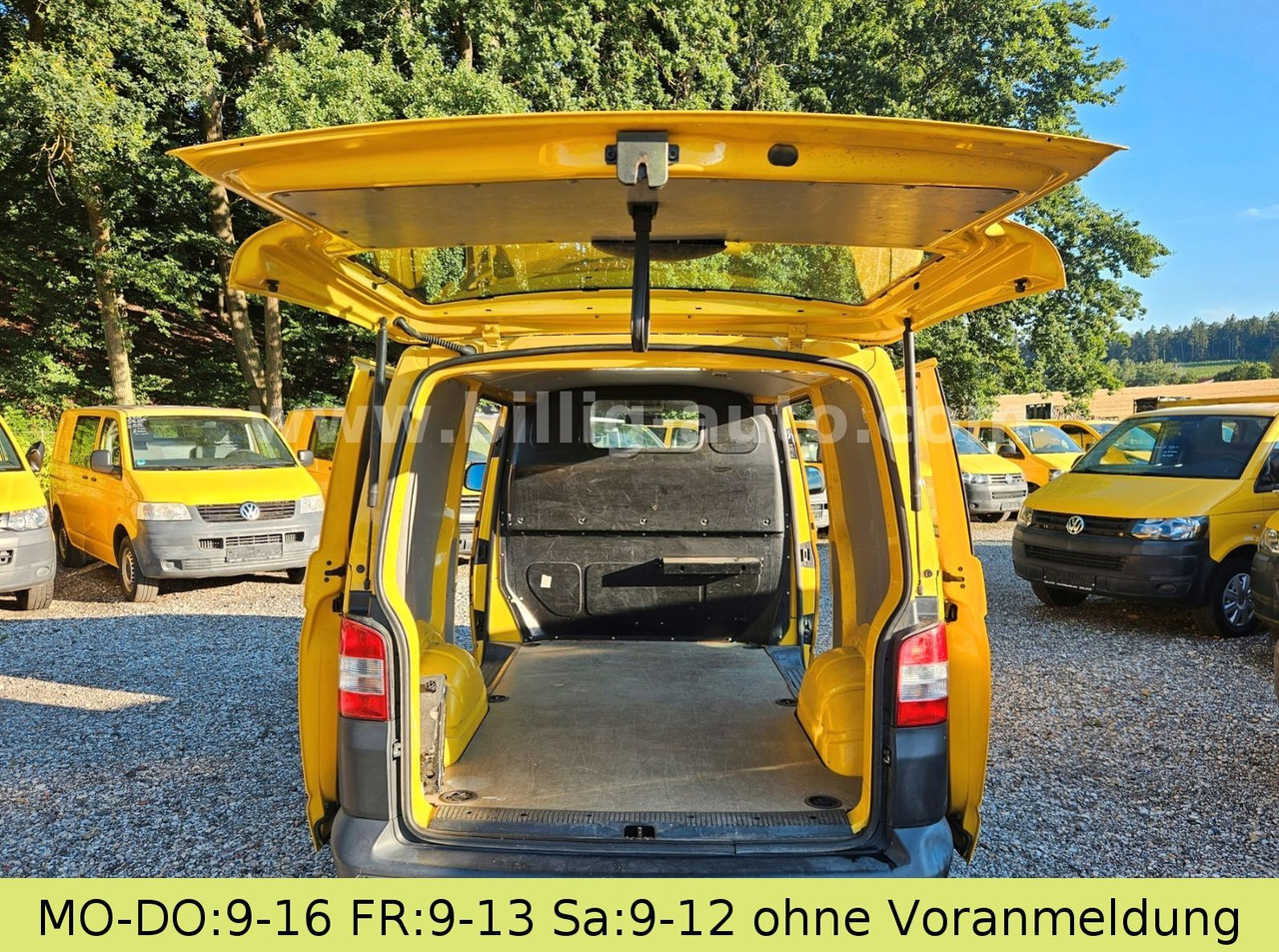Fourgonnette Volkswagen T5 2.0 TDI Transporter 2x Schiebetüre Scheckheft: photos 8