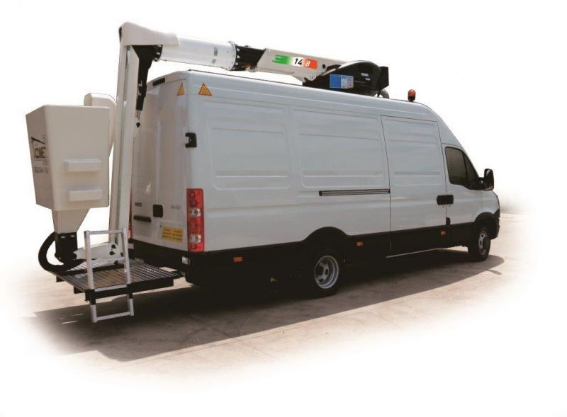 Comet IZOLACJA 46kV Podnośnik koszowy 14/2/8 JIB do pracy pod napięciem zamontowany na VAN 5,2 t - Camion avec nacelle: photos 1 Comet IZOLACJA 46kV Podnośnik koszowy 14/2/8 JIB do pracy pod napięciem zamontowany na VAN 5,2 t - Camion avec nacelle: photos 1