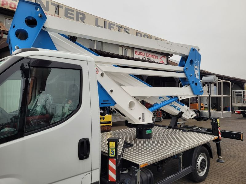 Iveco Daily 35S14 nowy podnośnik koszowy 20 m Socage ForSte 20D SPEED bucket truck boom lift - crédit-bail Iveco Daily 35S14 nowy podnośnik koszowy 20 m Socage ForSte 20D SPEED bucket truck boom lift: photos 10