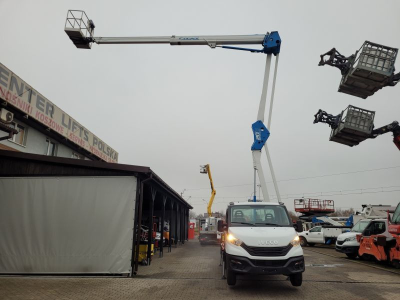 Iveco Daily 35S14 nowy podnośnik koszowy 20 m Socage ForSte 20D SPEED bucket truck boom lift - crédit-bail Iveco Daily 35S14 nowy podnośnik koszowy 20 m Socage ForSte 20D SPEED bucket truck boom lift: photos 20