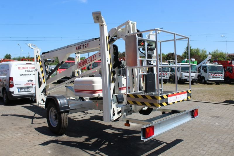 Matilsa Parma 15 T Nowy Podnośnik Koszowy Na Przyczepie przegubowo teleskopowy - Nacelle sur remorque: photos 3 Matilsa Parma 15 T Nowy Podnośnik Koszowy Na Przyczepie przegubowo teleskopowy - Nacelle sur remorque: photos 3