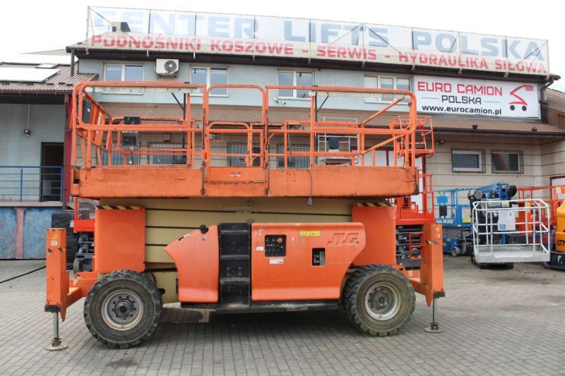Podnośnik nożycowy 4x4 terenowy 15 m JLG 4394 RT - Nacelle ciseaux: photos 5 Podnośnik nożycowy 4x4 terenowy 15 m JLG 4394 RT - Nacelle ciseaux: photos 5