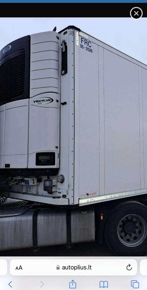 Schmitz Carrier Vector 2temp Double de - Semi-remorque frigorifique: photos 1 Schmitz Carrier Vector 2temp Double de - Semi-remorque frigorifique: photos 1