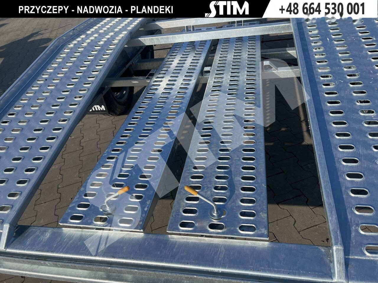 Remorque porte-voitures neuf Stim L22/PS-TS/41-27SK: photos 8