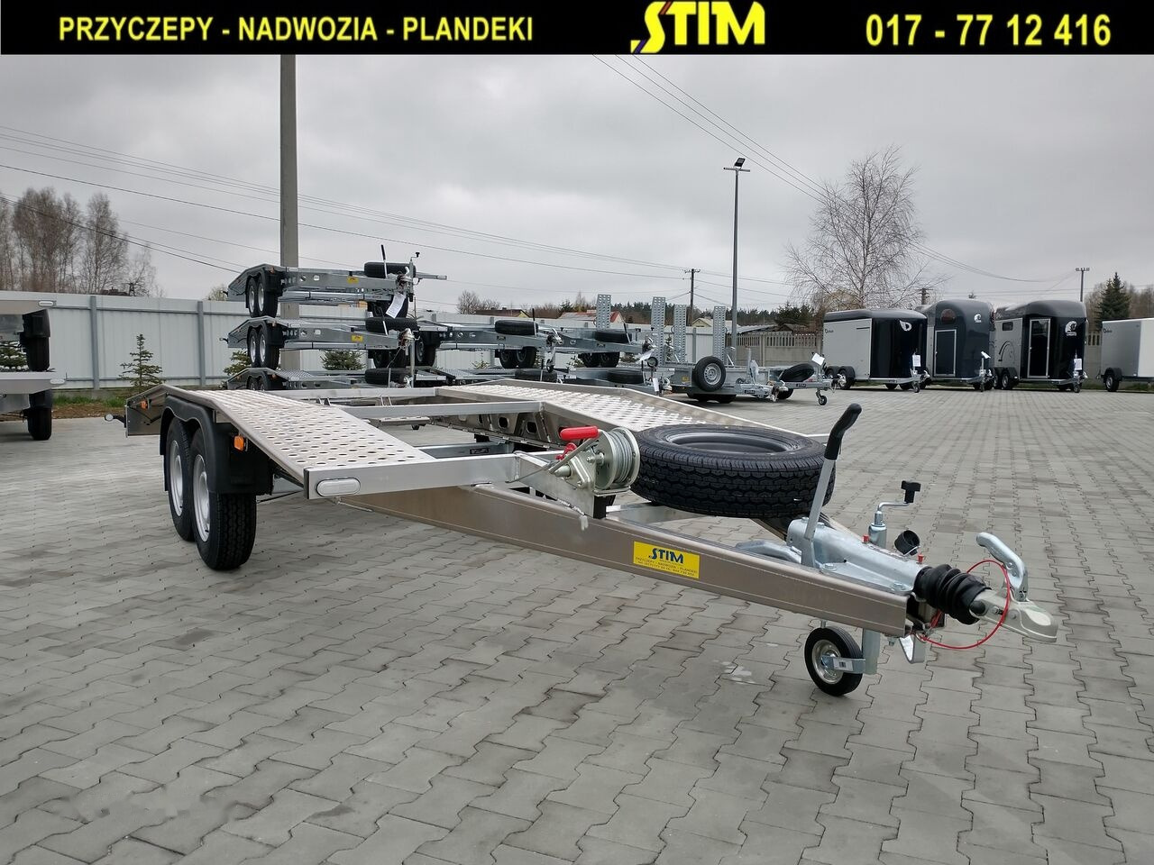 Stim L22 - Remorque porte engin: photos 1 Stim L22 - Remorque porte engin: photos 1