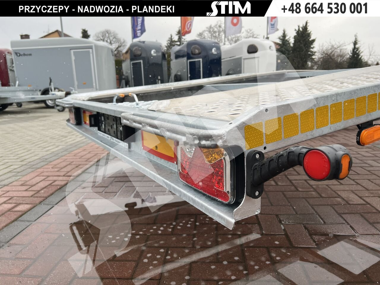 Remorque porte-voitures neuf Stim L23/PP-TS/60-35S: photos 9