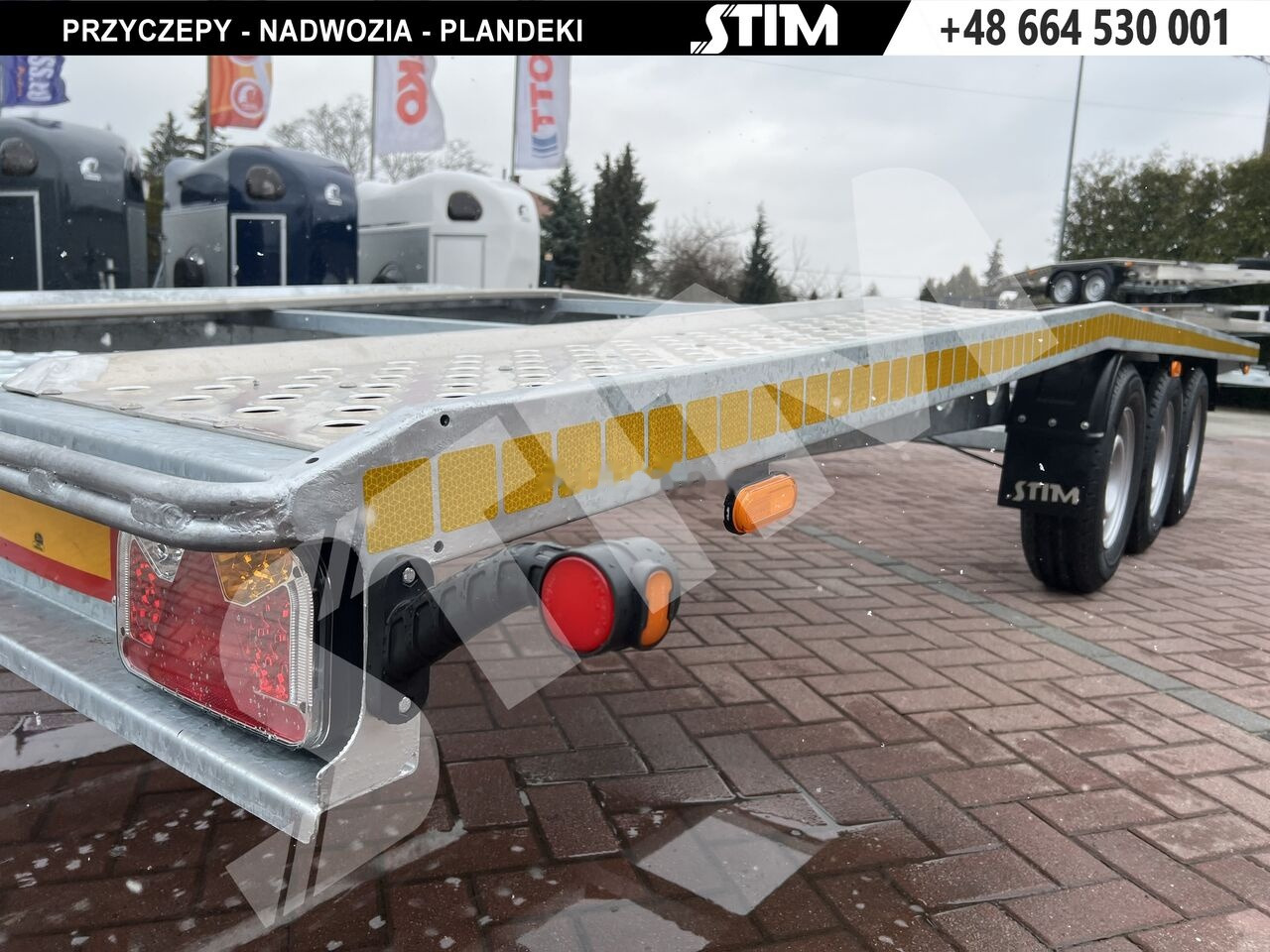 Remorque porte-voitures neuf Stim L23/PP-TS/60-35S: photos 10