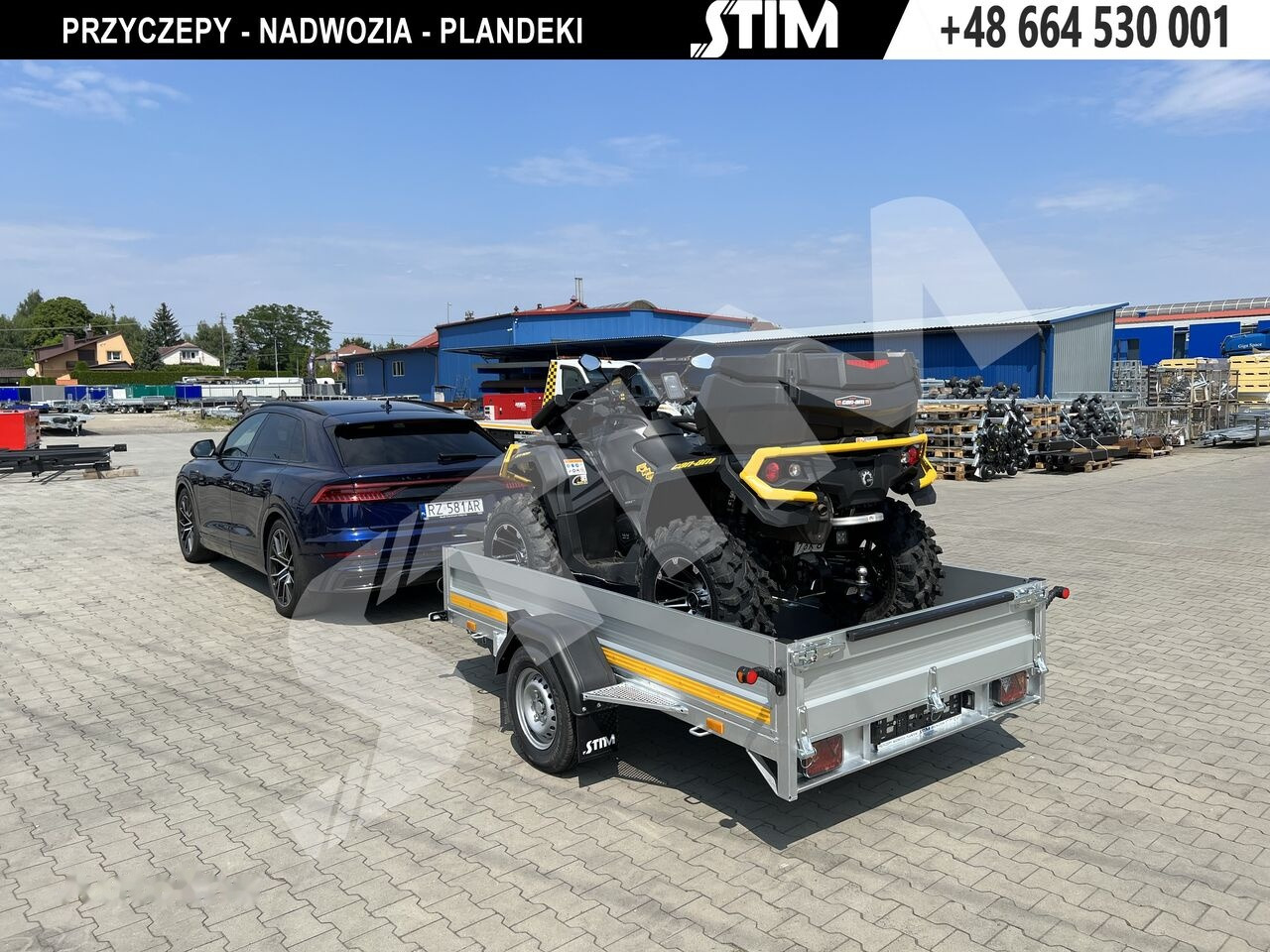 Stim S11-QT/750WB - uchylna - Remorque voiture: photos 2 Stim S11-QT/750WB - uchylna - Remorque voiture: photos 2