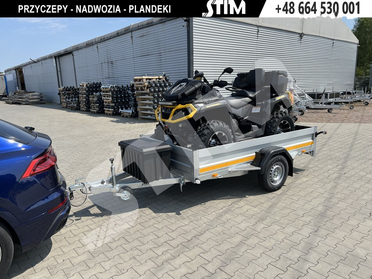 Stim S11-QT/750WB - uchylna - Remorque voiture: photos 5 Stim S11-QT/750WB - uchylna - Remorque voiture: photos 5