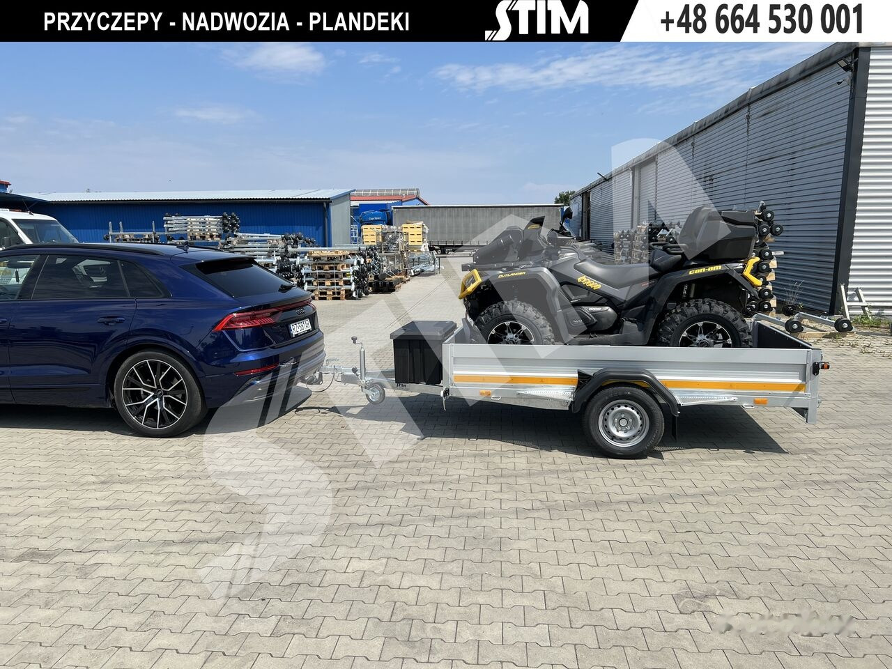 Stim S11-QT/750WB - uchylna - Remorque voiture: photos 3 Stim S11-QT/750WB - uchylna - Remorque voiture: photos 3