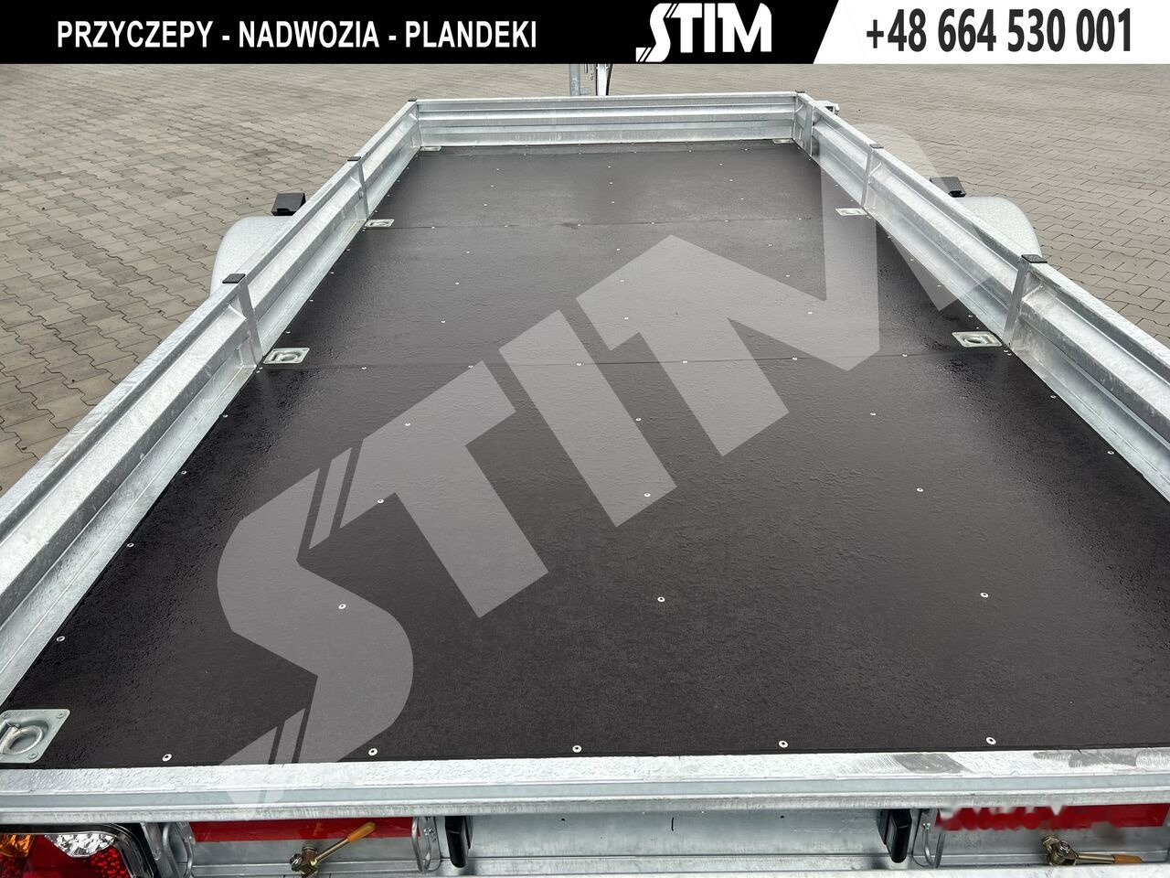Remorque plateau neuf Stim S21-1,8/4020: photos 11 Remorque plateau neuf Stim S21-1,8/4020: photos 11