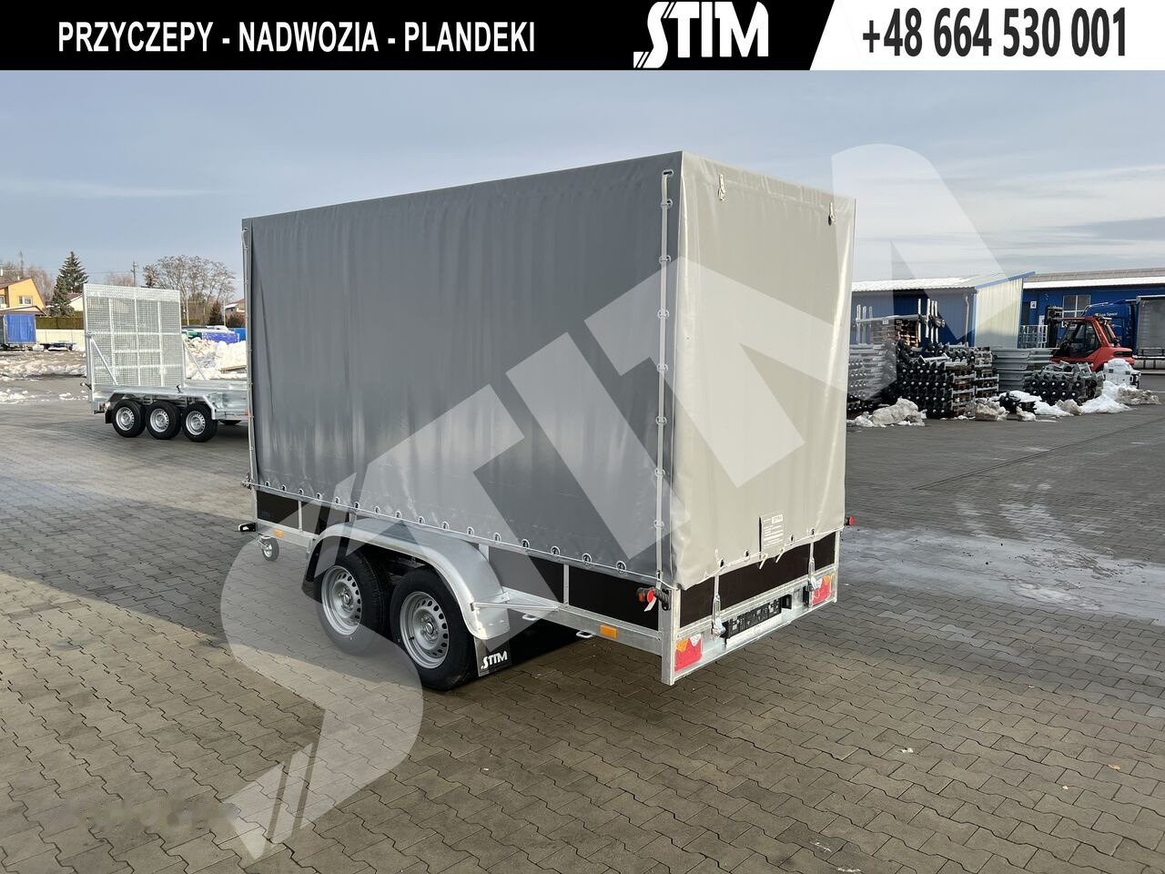Remorque rideaux coulissants neuf Stim S22-27/3516: photos 7