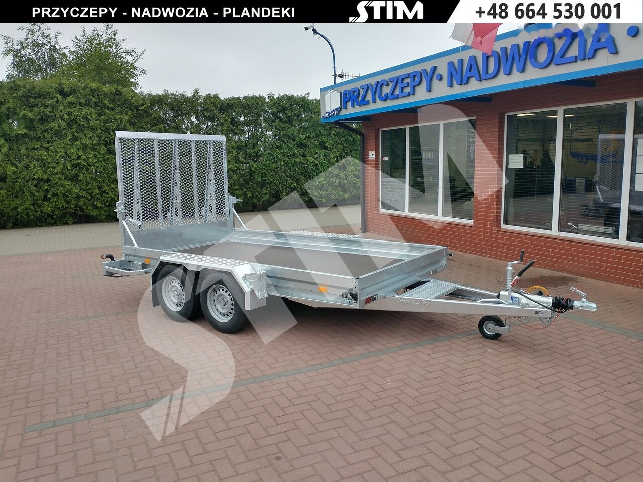 Stim S22/KP-KN/35-35RP - Remorque porte engin: photos 2 Stim S22/KP-KN/35-35RP - Remorque porte engin: photos 2