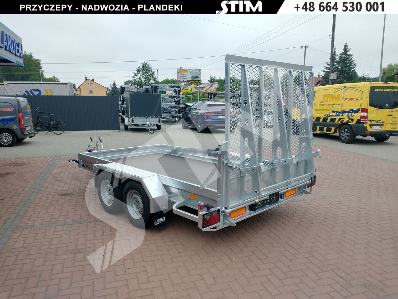 Stim S22/KP-KN/35-35RP - Remorque porte engin: photos 1 Stim S22/KP-KN/35-35RP - Remorque porte engin: photos 1