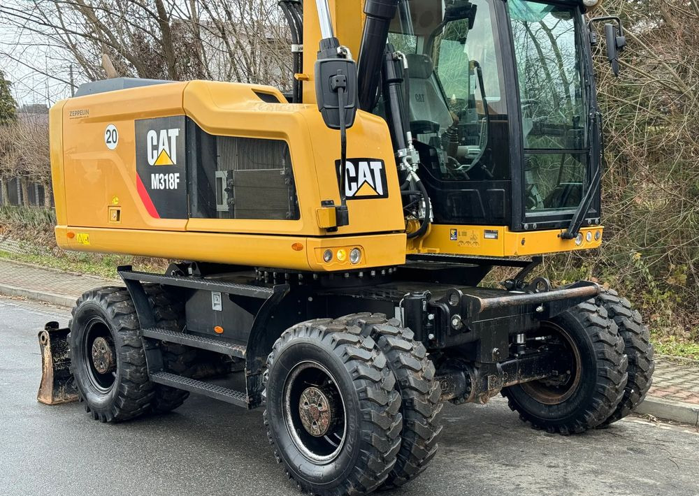 Pelle sur pneus Caterpillar CAT 318 F * Powertilt * Sprowadzony* 9700 MTG * Caterpillar * Stan Perfekcyjny: photos 6