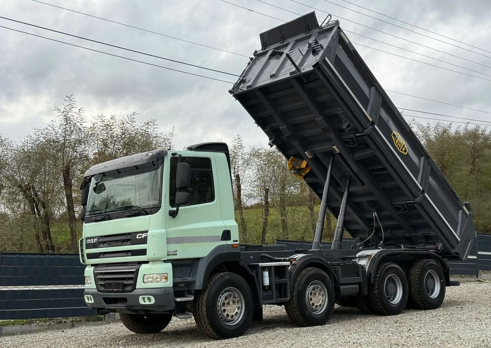 DAF * Kiper Meiller * Wywrotka * 85.460 * DAF CF 8X4 * Bardzo Dobry Stan * - Camion benne: photos 1 DAF * Kiper Meiller * Wywrotka * 85.460 * DAF CF 8X4 * Bardzo Dobry Stan * - Camion benne: photos 1