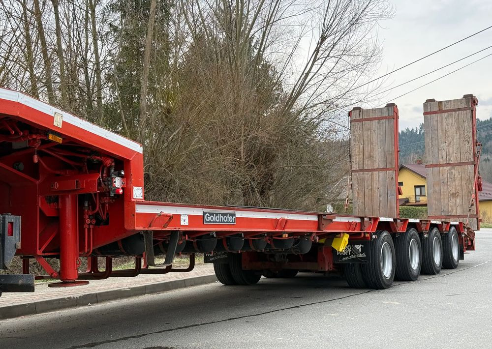 Goldhofer Naczepa Niskopodłogowa Goldhofer * 4 Osie * Bardzo Dobry Stan *Niskopodwozie - Semi-remorque surbaissé: photos 4 Goldhofer Naczepa Niskopodłogowa Goldhofer * 4 Osie * Bardzo Dobry Stan *Niskopodwozie - Semi-remorque surbaissé: photos 4