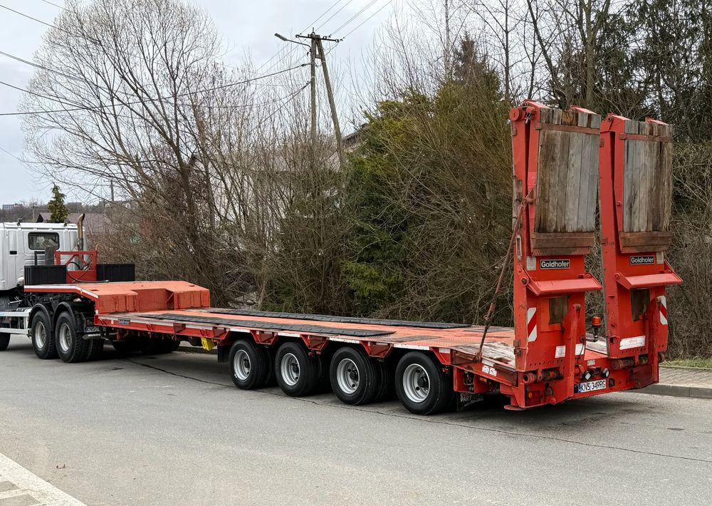 Goldhofer Naczepa Niskopodłogowa Goldhofer * 4 Osie * Bardzo Dobry Stan *Niskopodwozie - Semi-remorque surbaissé: photos 1 Goldhofer Naczepa Niskopodłogowa Goldhofer * 4 Osie * Bardzo Dobry Stan *Niskopodwozie - Semi-remorque surbaissé: photos 1