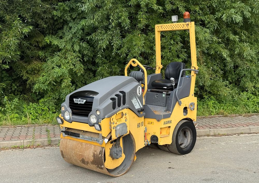 Compacteur Hamm * Walec Drogowy * HAMM HD 10 VT * Stan Perfekcyjny * Bęben Blacha Guma  Jak Nowy *: photos 14
