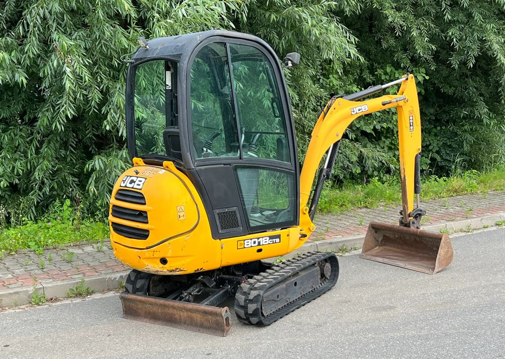 Mini pelle JCB MINIKOPARKA JCB 8018 3 Łyżki Stan IDEALNY: photos 15