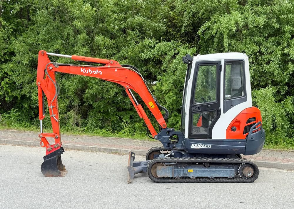 Mini pelle Kubota * Sprowadzona * Minikoparka * Kubota KX 101-3Q2 * 3.6 Tony *: photos 9