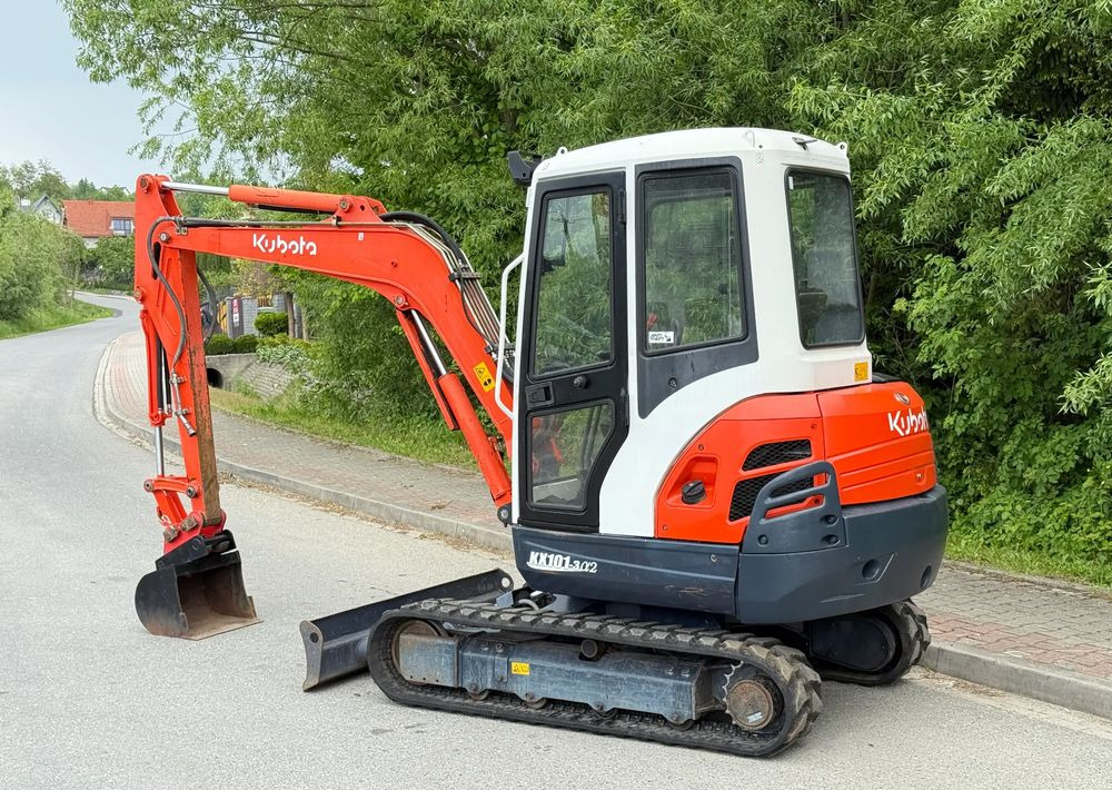 Mini pelle Kubota * Sprowadzona * Minikoparka * Kubota KX 101-3Q2 * 3.6 Tony *: photos 11