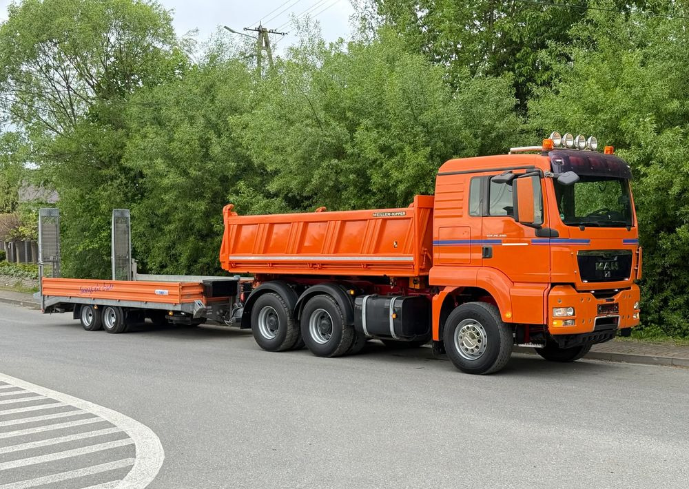 MAN * Kiper * Wywrotka * 26-480 *  MAN TGS 6x4 Bordmatic * Zastaw Tandem Niskopodwozie * Stan Perfekcyjny * - Camion benne: photos 2 MAN * Kiper * Wywrotka * 26-480 *  MAN TGS 6x4 Bordmatic * Zastaw Tandem Niskopodwozie * Stan Perfekcyjny * - Camion benne: photos 2