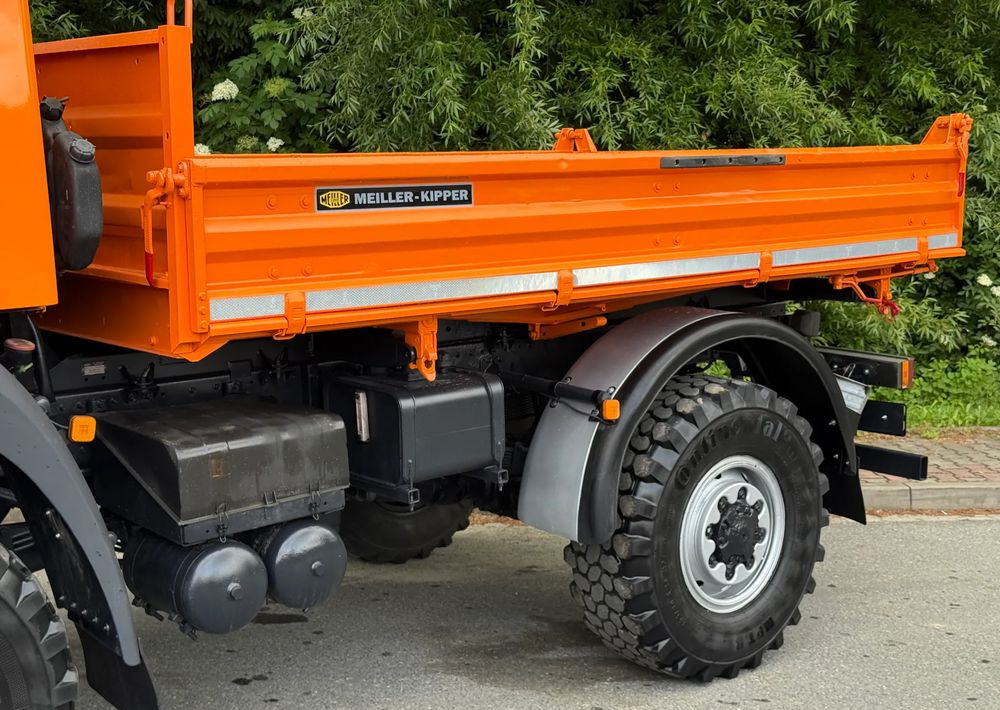 Camion benne MAN * MAN 10-220 * Kiper Wywrotka Meiller * 4x4 * Zimowe Utrzymanie * Unimog *: photos 6
