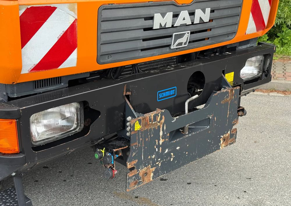 Camion benne MAN * MAN 10-220 * Kiper Wywrotka Meiller * 4x4 * Zimowe Utrzymanie * Unimog *: photos 20