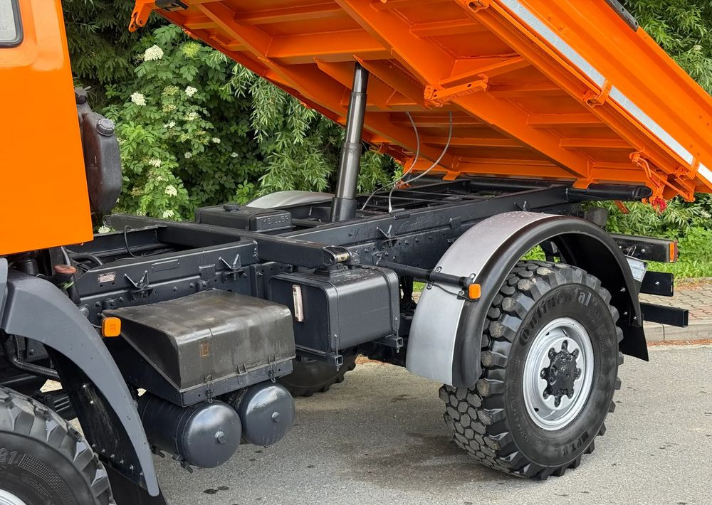 Camion benne MAN * MAN 10-220 * Kiper Wywrotka Meiller * 4x4 * Zimowe Utrzymanie * Unimog *: photos 11