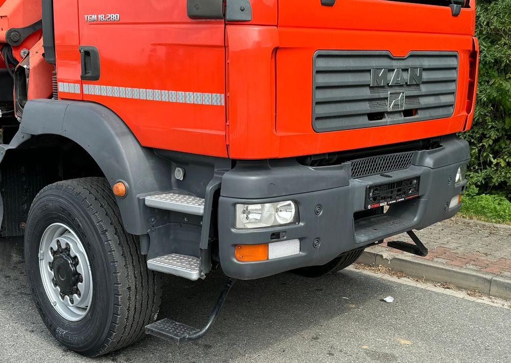 MAN TGM 18-280 MAN 4x4 HDS PALFINGER 105 KIPER WYWROTKA MEILLER BARDZO DOBRY STAN - Camion benne: photos 3 MAN TGM 18-280 MAN 4x4 HDS PALFINGER 105 KIPER WYWROTKA MEILLER BARDZO DOBRY STAN - Camion benne: photos 3