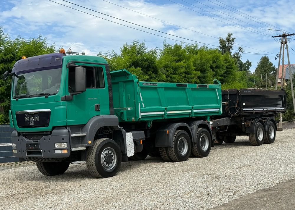 MAN * TGS 26.440 MAN  * Kiper / Wywrotka * 6x6 * Sprowadzona * Tandem Kiper Zestaw * Bordmatik * Stan Perfekcyjny - Camion benne: photos 3 MAN * TGS 26.440 MAN  * Kiper / Wywrotka * 6x6 * Sprowadzona * Tandem Kiper Zestaw * Bordmatik * Stan Perfekcyjny - Camion benne: photos 3