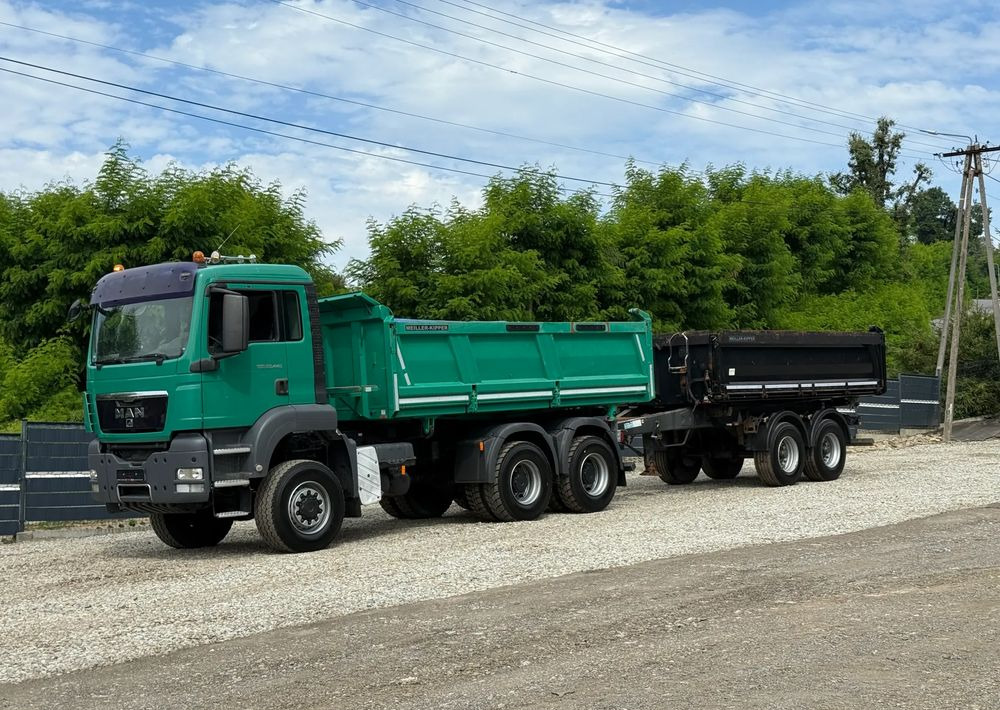 MAN * TGS 26.440 MAN  * Kiper / Wywrotka * 6x6 * Sprowadzona * Tandem Kiper Zestaw * Bordmatik * Stan Perfekcyjny - Camion benne: photos 2 MAN * TGS 26.440 MAN  * Kiper / Wywrotka * 6x6 * Sprowadzona * Tandem Kiper Zestaw * Bordmatik * Stan Perfekcyjny - Camion benne: photos 2